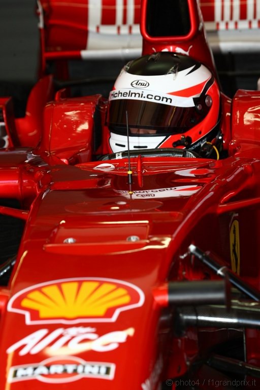 Test Ferrari F2008 Italian F3 Drivers Vallelunga